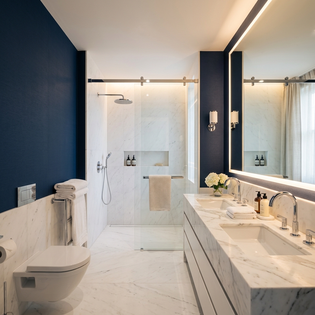 Concealed Wall Basin Mixer
